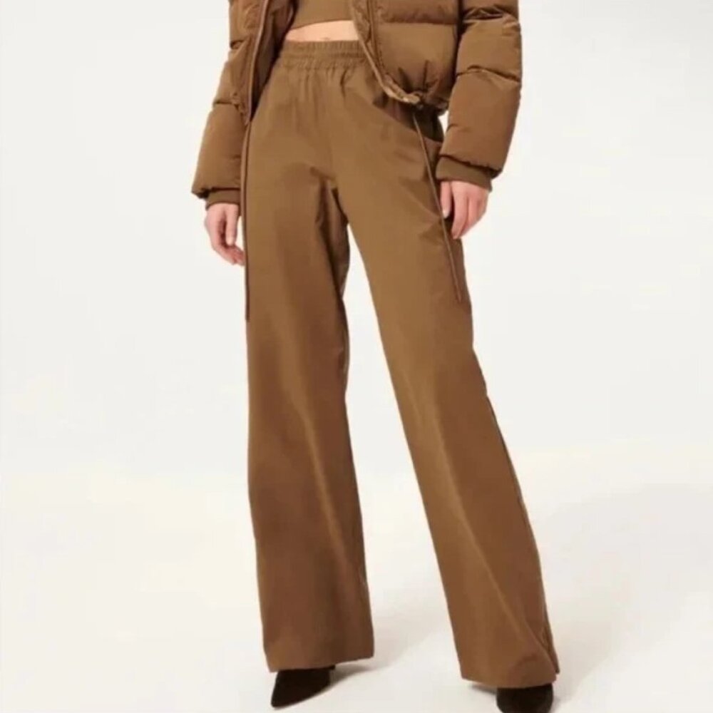 Good American Brushed Wide Leg Pants – Size 3